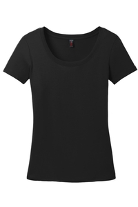 DM106L - District Women's Perfect Weight Scoop Tee