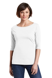 DM107L - District Women's Perfect Weight 3/4 Sleeve Tee