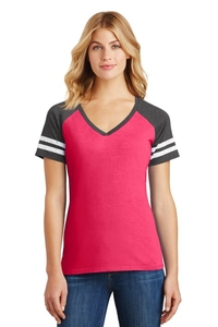 DM476 - District Women's Game V Neck Tee