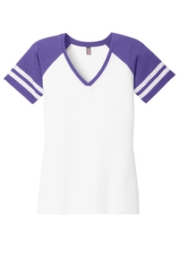 DM476 - District Women's Game V Neck Tee