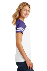 DM476 - District Women's Game V Neck Tee