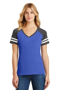 DM476 - District Women's Game V Neck Tee