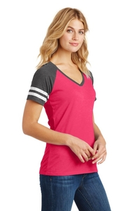 DM476 - District Women's Game V Neck Tee