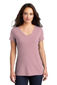 DM1350L - District Women's Perfect Tri V Neck Tee