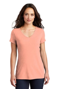 DM1350L - District Women's Perfect Tri V Neck Tee