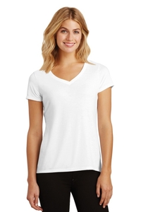 DM1350L - District Women's Perfect Tri V Neck Tee