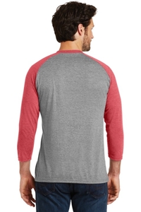 DM136 - District Perfect Tri 3/4 Sleeve Raglan