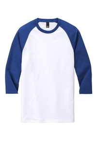 DM136 - District Perfect Tri 3/4 Sleeve Raglan