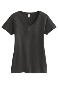 DM3501 - District Women's Super Slub V Neck Tee