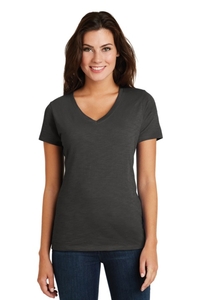 DM3501 - District Women's Super Slub V Neck Tee