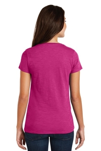 DM3501 - District Women's Super Slub V Neck Tee