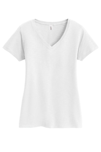 DM3501 - District Women's Super Slub V Neck Tee