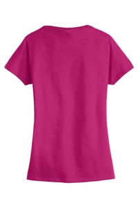 DM3501 - District Women's Super Slub V Neck Tee