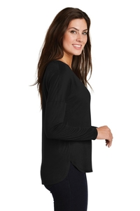 DM413 - District Women's Drapey Long Sleeve Tee