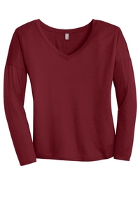 DM413 - District Women's Drapey Long Sleeve Tee