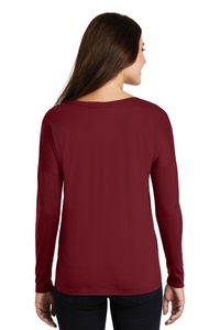 DM413 - District Women's Drapey Long Sleeve Tee