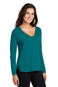 DM413 - District Women's Drapey Long Sleeve Tee