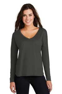 DM413 - District Women's Drapey Long Sleeve Tee