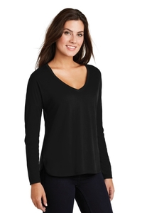 DM413 - District Women's Drapey Long Sleeve Tee