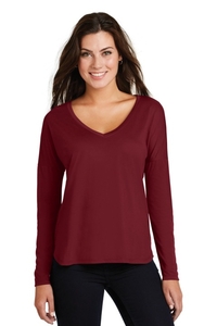 DM413 - District Women's Drapey Long Sleeve Tee