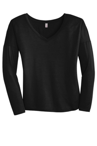 DM413 - District Women's Drapey Long Sleeve Tee