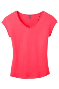 DM416 - District Women's Drapey Cross Back Tee