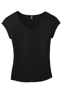 DM416 - District Women's Drapey Cross Back Tee