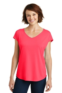 DM416 - District Women's Drapey Cross Back Tee