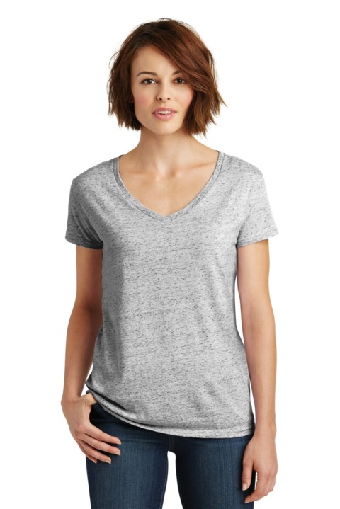 DM465 - District Women's Cosmic V Neck Tee