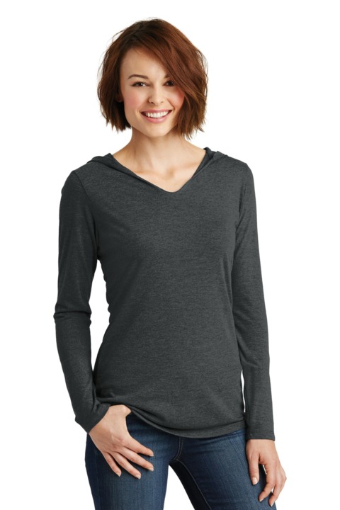 DM139L - District Women's Perfect Tri Long Sleeve Hoodie