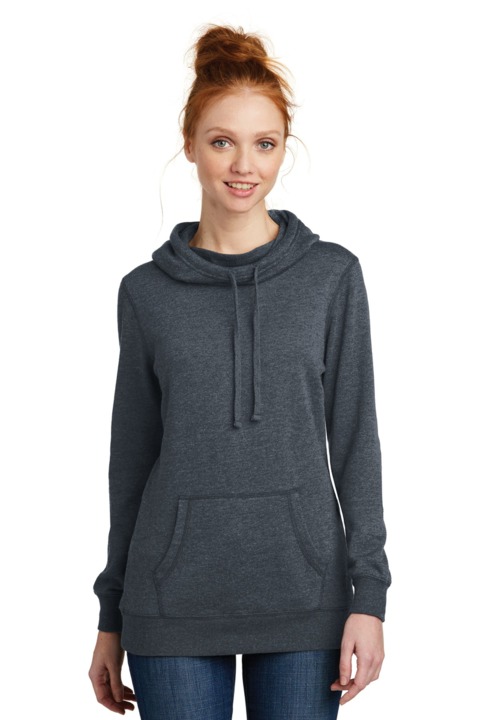 DM493 - District Women's Lightweight Fleece Hoodie