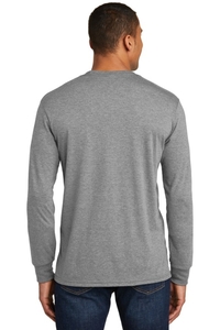 DM132 - District Perfect Tri Long Sleeve Tee 