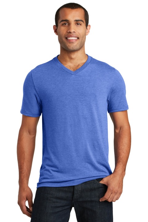 DT1350 - District Perfect Tri V Neck Tee