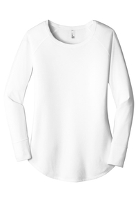 DT132L - District Women's Perfect Tri Long Sleeve Tunic Tee