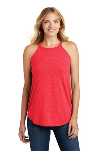 DT137L - District Women's Perfect Tri Rocker Tank