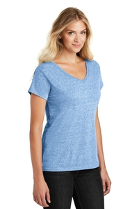 DM465A - District Women's Astro V Neck Tee