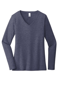 DT6201 - District Women's Very Important Tee Long Sleeve V Neck