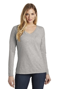 DT6201 - District Women's Very Important Tee Long Sleeve V Neck