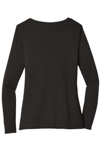 DT6201 - District Women's Very Important Tee Long Sleeve V Neck