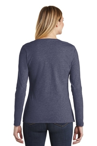 DT6201 - District Women's Very Important Tee Long Sleeve V Neck