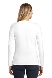 DT6201 - District Women's Very Important Tee Long Sleeve V Neck