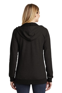 DT456 - District Women's Perfect Tri Blend French Terry Full Zip Hoodie