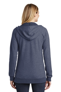 DT456 - District Women's Perfect Tri Blend French Terry Full Zip Hoodie