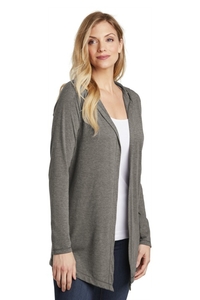 DT156 - District Women's Perfect Tri Blend Hooded Cardigan