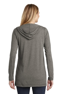 DT156 - District Women's Perfect Tri Blend Hooded Cardigan