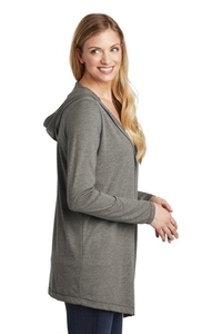 DT156 - District Women's Perfect Tri Blend Hooded Cardigan