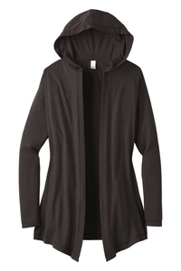 DT156 - District Women's Perfect Tri Blend Hooded Cardigan