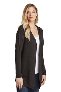 DT156 - District Women's Perfect Tri Blend Hooded Cardigan