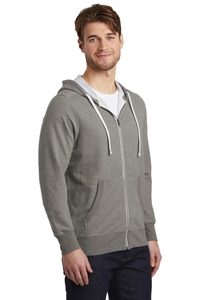 DT356 - District Perfect Tri Blend French Terry Full Zip Hoodie