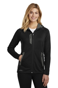 EB245 - Eddie Bauer Ladies Sport Hooded Full Zip Fleece Jacket